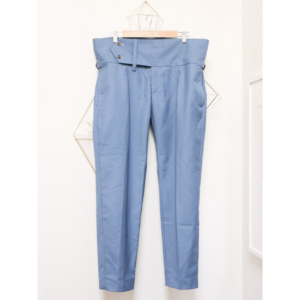 Blue Dress Pant Trousers CUSTOM MADE